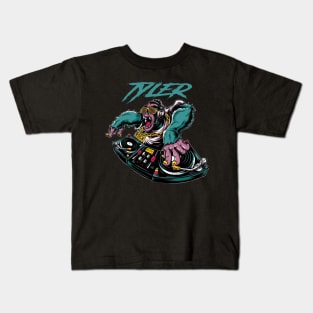 TYLER RAPPER Kids T-Shirt